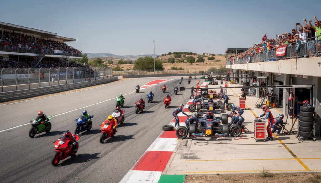 descubre el circuito de albacete, sede de emocionantes competiciones nacionales de motociclismo y automovilismo que reúnen a los mejores pilotos de españa.