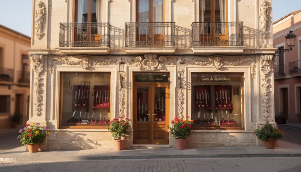 descubre la casa de hortelano, sede emblemática que alberga las impresionantes colecciones de cuchillos de albacete, reflejo de tradición y arte local.