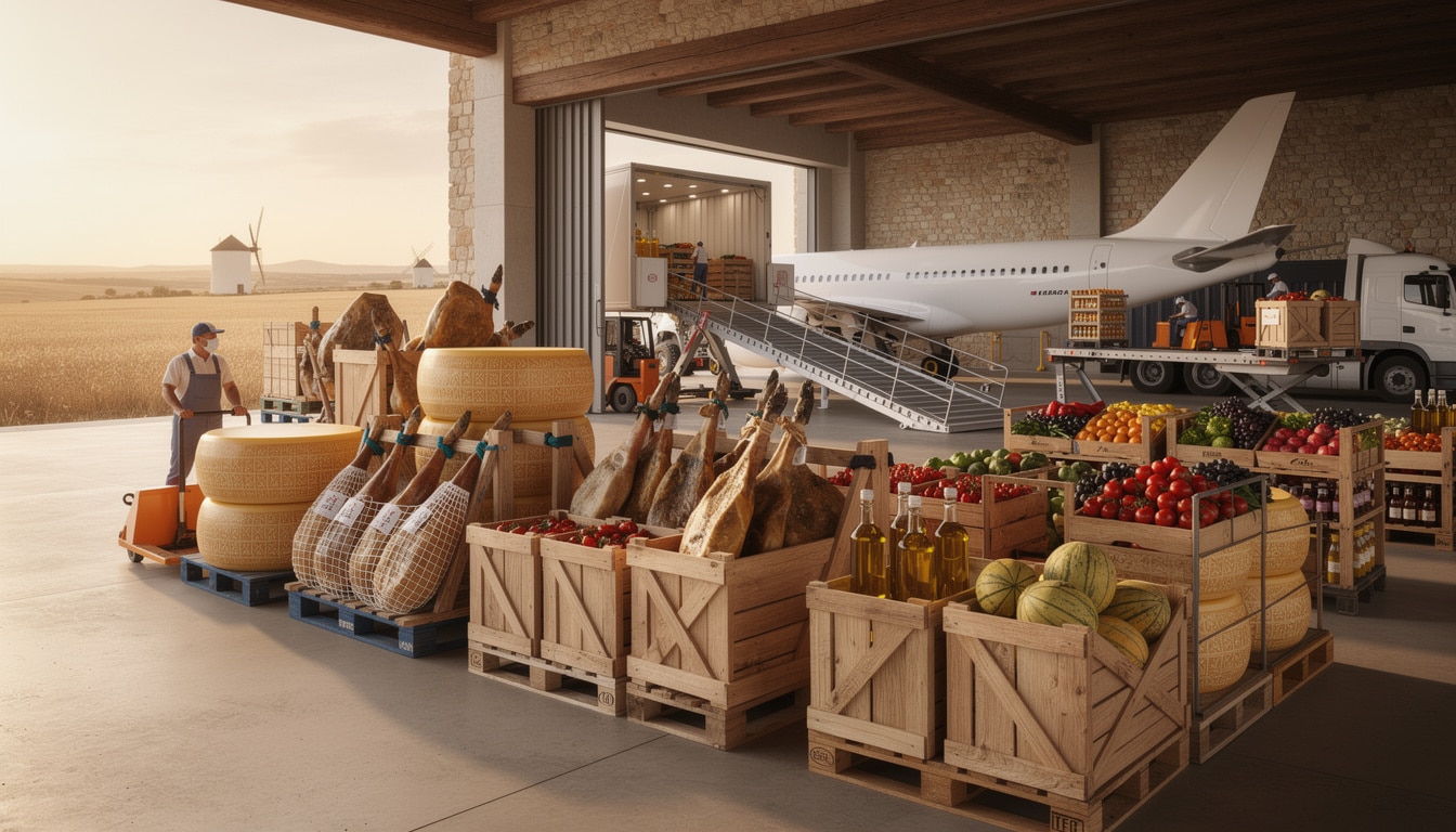 la industria agroalimentaria de albacete exporta productos típicos de alta calidad a mercados internacionales, llevando los sabores auténticos de la región a todo el mundo.