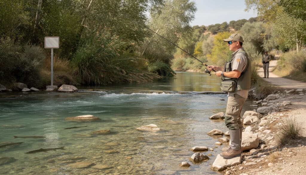 descubre la pesca deportiva en el río júcar, albacete. infórmate sobre los permisos específicos necesarios para disfrutar de esta actividad con responsabilidad y cumplir la normativa local.