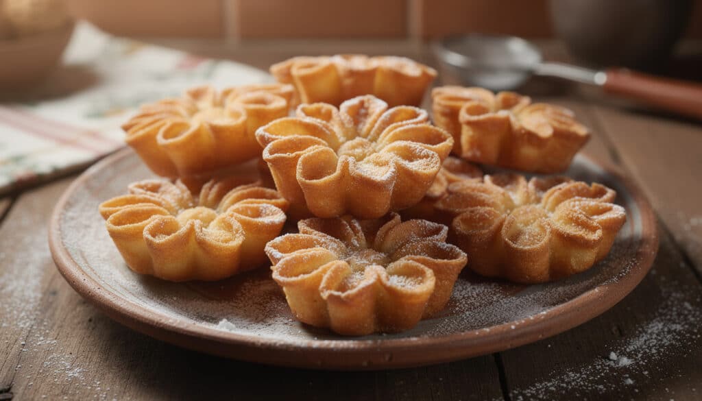 las flores de sartén de albacete son un dulce tradicional y delicioso, muy popular durante la semana santa, que combina sabor y cultura en cada bocado.