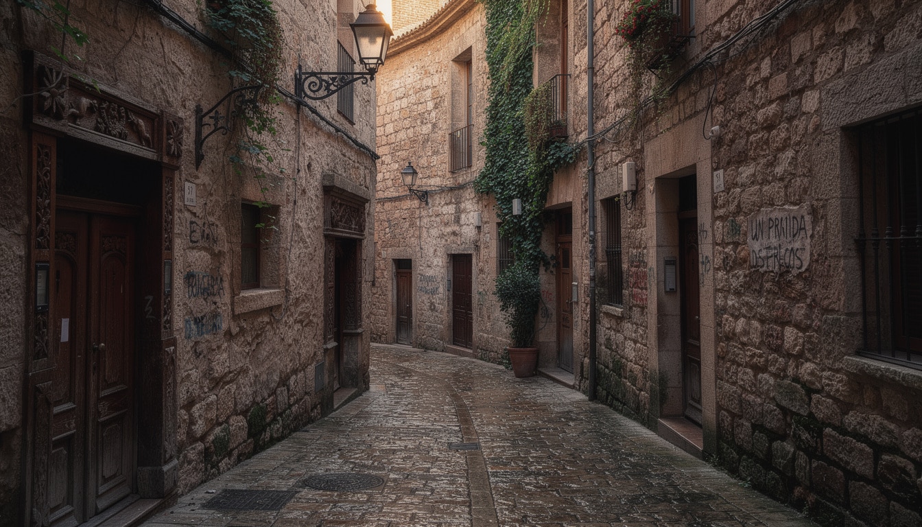 descubre los secretos del casco antiguo en el callejón de las portadas en albacete, un rincón lleno de historia y encanto que te transportará al pasado.