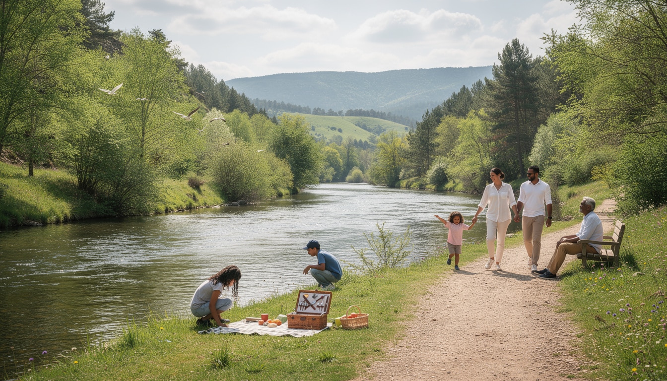 descubre el valle del río valdemembra, un lugar perfecto para disfrutar de un paseo en familia rodeado de naturaleza y tranquilidad.