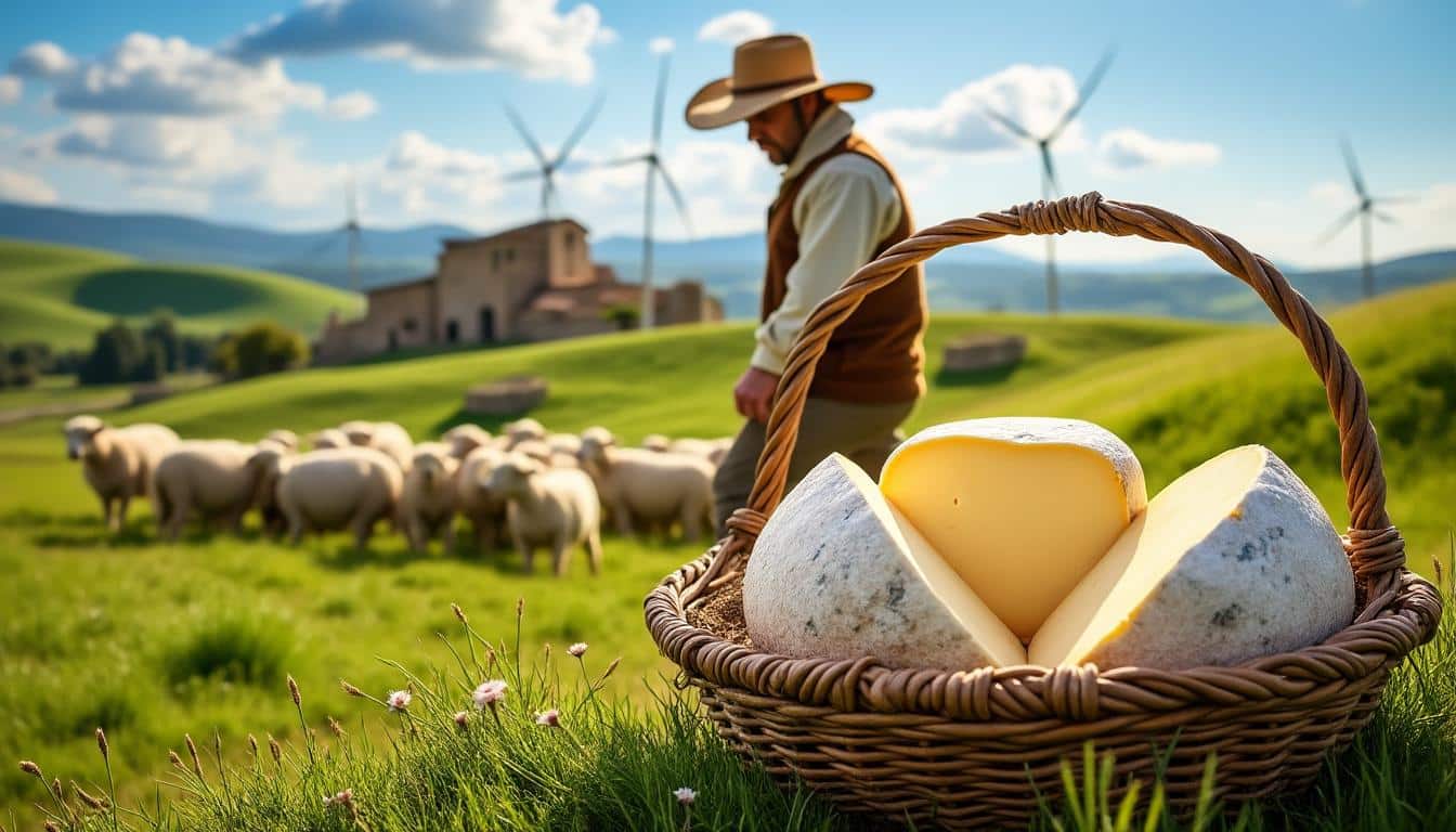 la denominación de origen queso manchego protege y garantiza la calidad de los quesos producidos por los ganaderos de la comarca, apoyando su tradición y sostenibilidad.