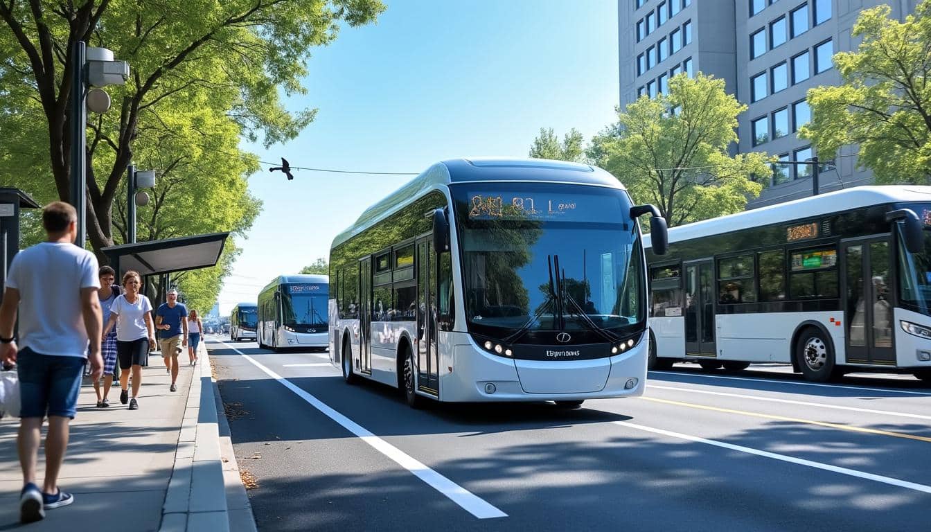 la renovación de la flota de autobuses urbanos contribuye a reducir la contaminación acústica, mejorando la calidad de vida en las ciudades.