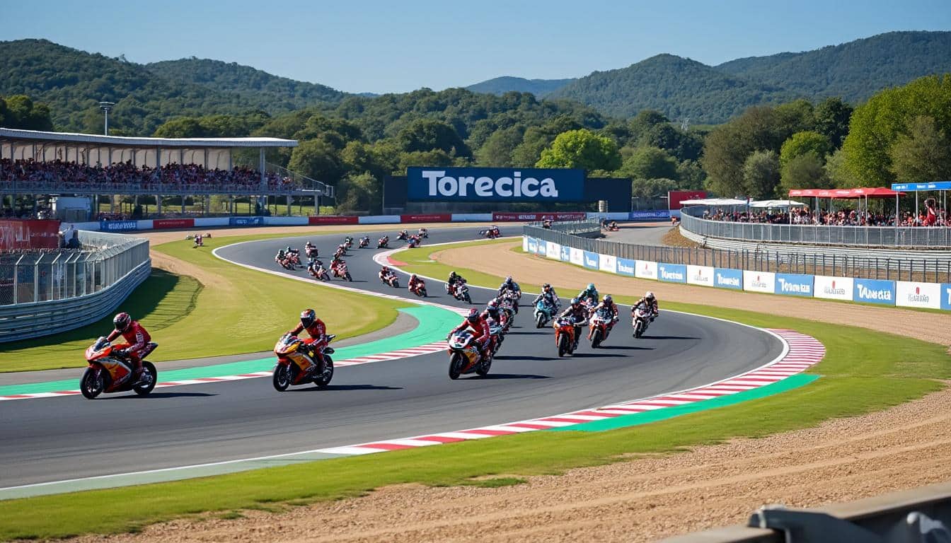 el circuito de velocidad de la torrecica acoge los entrenamientos oficiales del campeonato de motociclismo, proporcionando un escenario ideal para que los pilotos mejoren su rendimiento y se preparen para las competiciones.