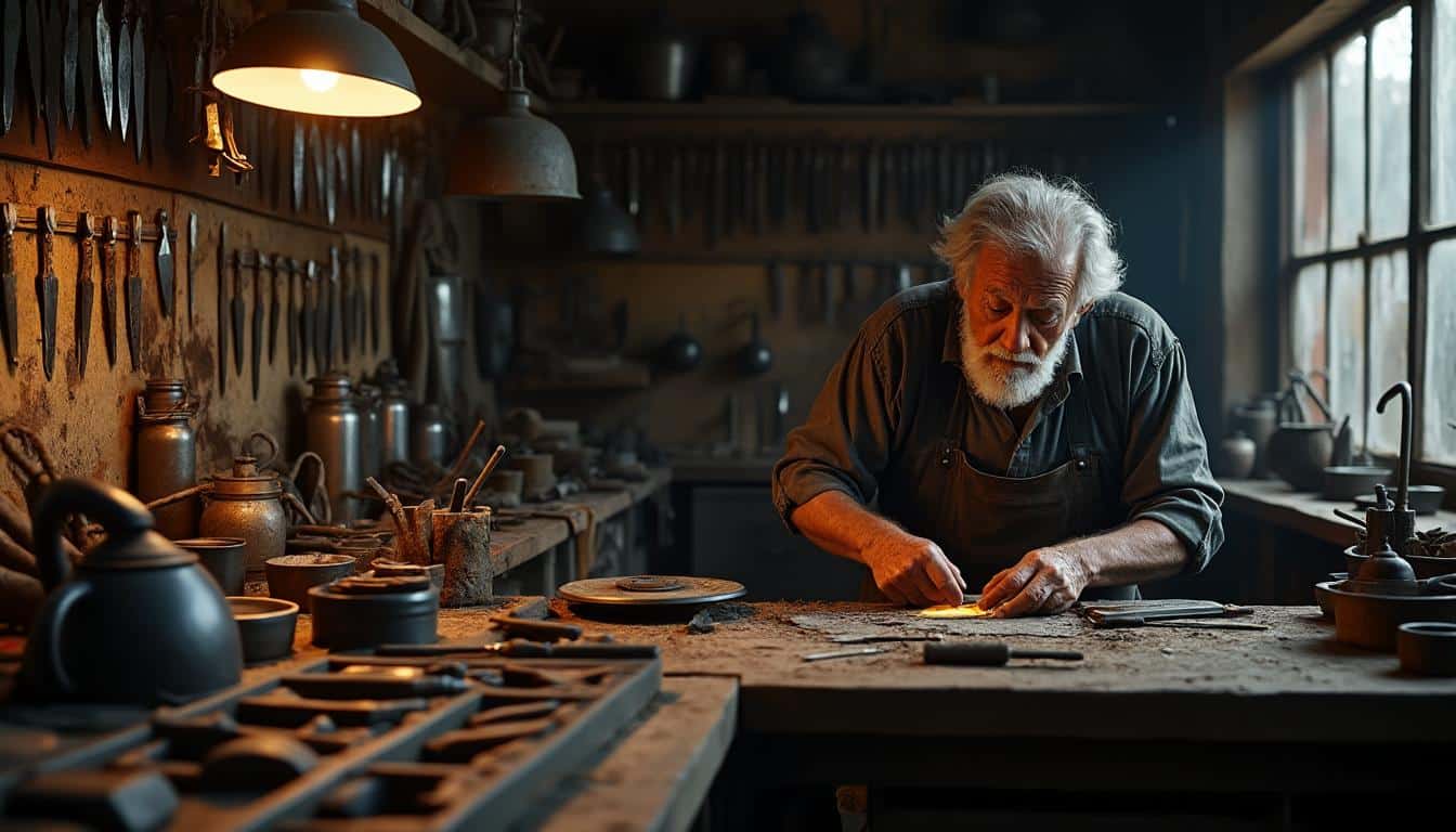 la escasez urgente de nuevas generaciones pone en riesgo la continuidad y el futuro de la cuchillería tradicional, un arte ancestral que necesita apoyo para sobrevivir.