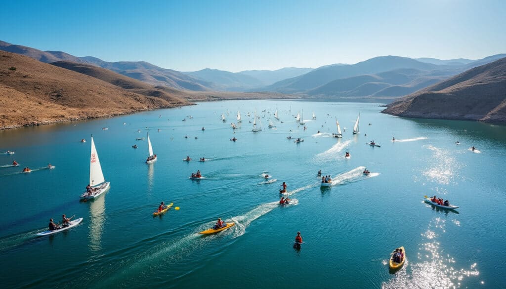 descubre cómo el colosal embalse de alarcón en la meseta ofrece un espacio ideal y divertido para disfrutar de los deportes náuticos de forma lúdica y emocionante.