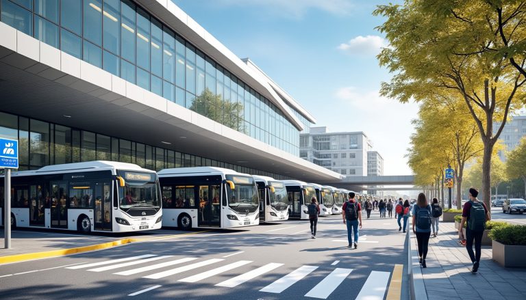 la estación central de autobuses interurbanos mejora la movilidad eficiente de los estudiantes en toda la provincia, ofreciendo conexiones rápidas y cómodas.