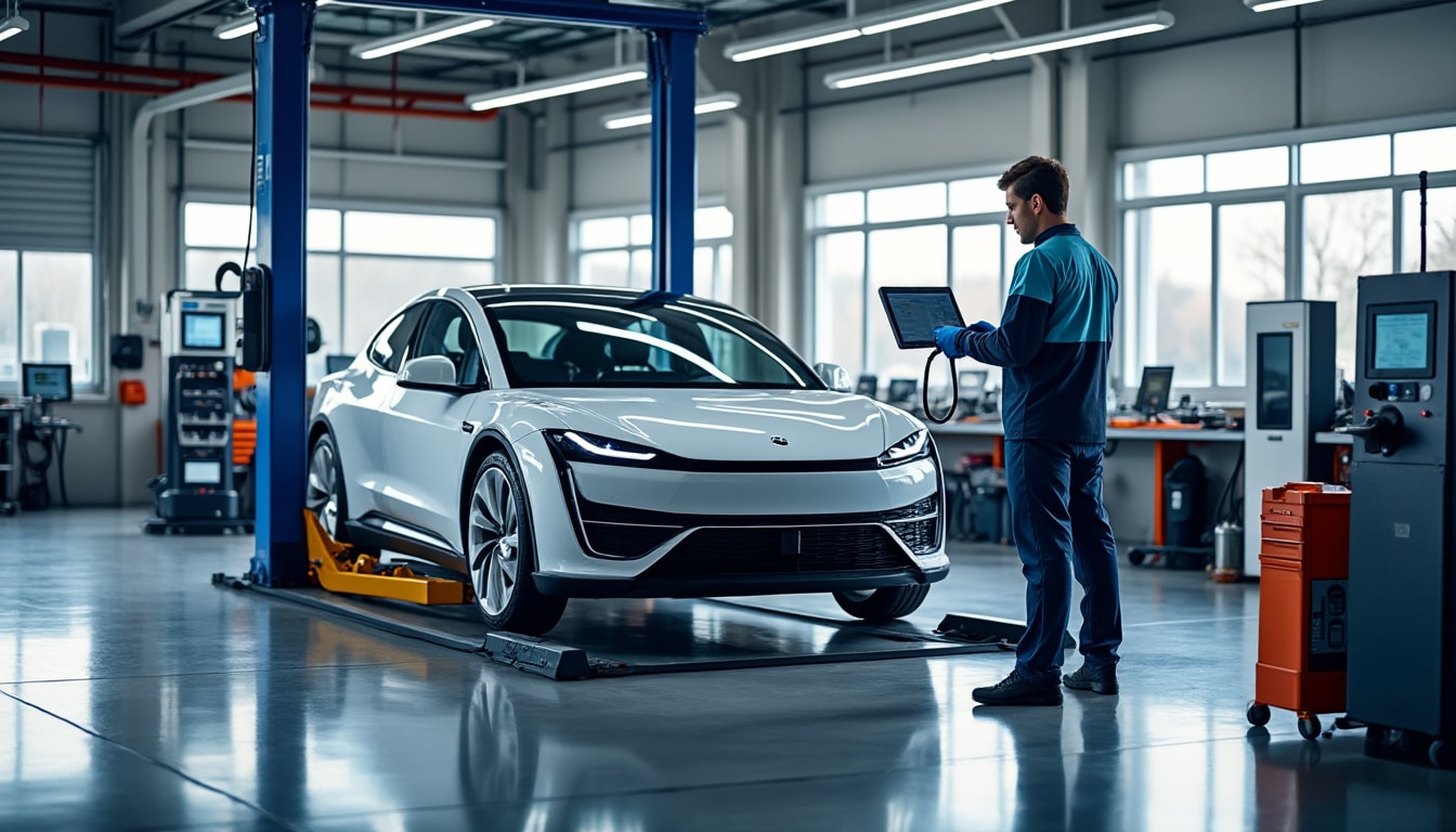 descubre cómo la inevitable transición hacia el coche eléctrico está impulsando una profunda transformación en los talleres mecánicos, adaptándose a nuevos desafíos y oportunidades profesionales.