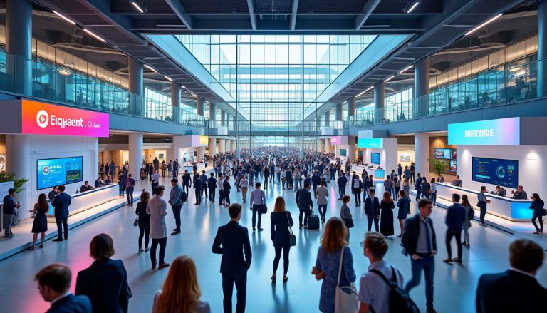 las ferias de empleo universitario reúnen a miles de recién graduados y multinacionales, facilitando conexiones directas para impulsar carreras profesionales.
