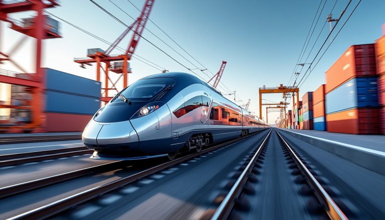 descubre cómo el tren de mercancías de altas prestaciones revoluciona la logística, potenciando la competitividad y eficiencia de las exportaciones locales.