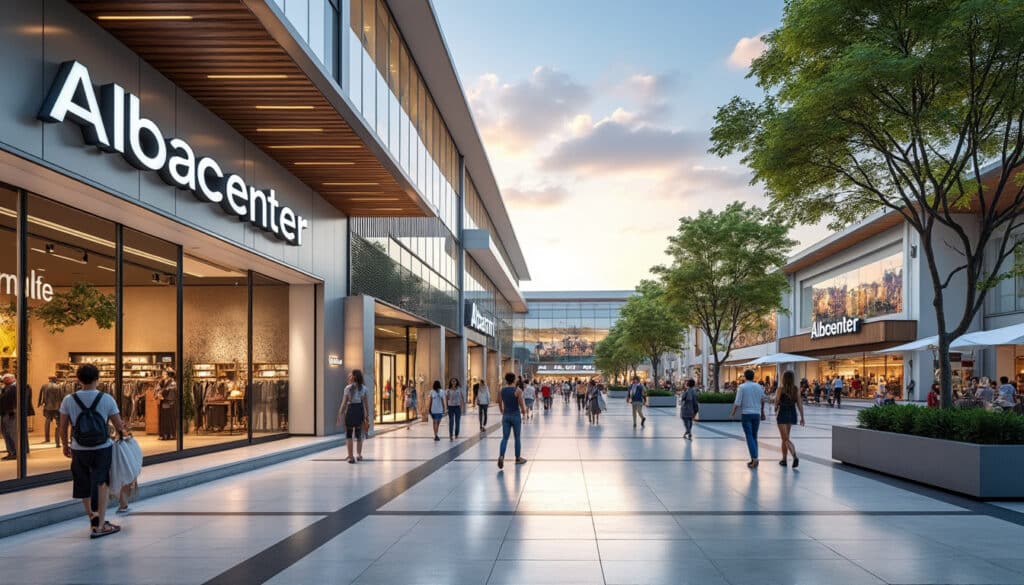 descubre albacenter, tu centro comercial en la calle alcalde conangla, con tiendas variadas y horarios de apertura para tu comodidad.